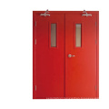 2100mm*2050mm fire door fire rated double door fire steel door with lock